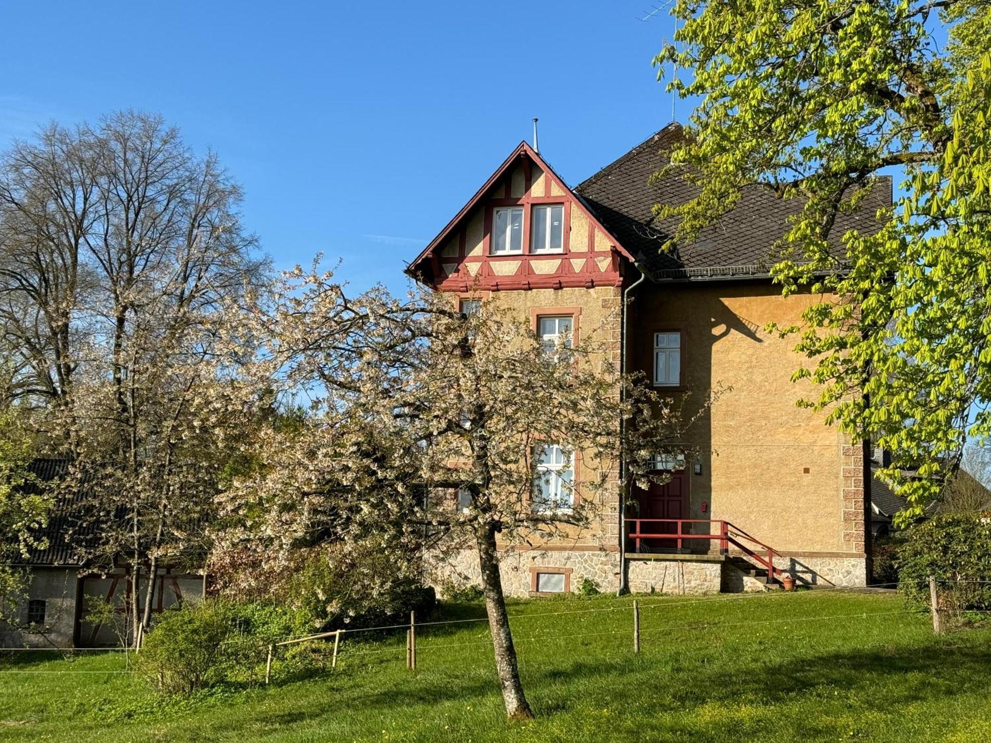L' Extravagante Im Garten Von Schloss Schmidtheim Exterior foto